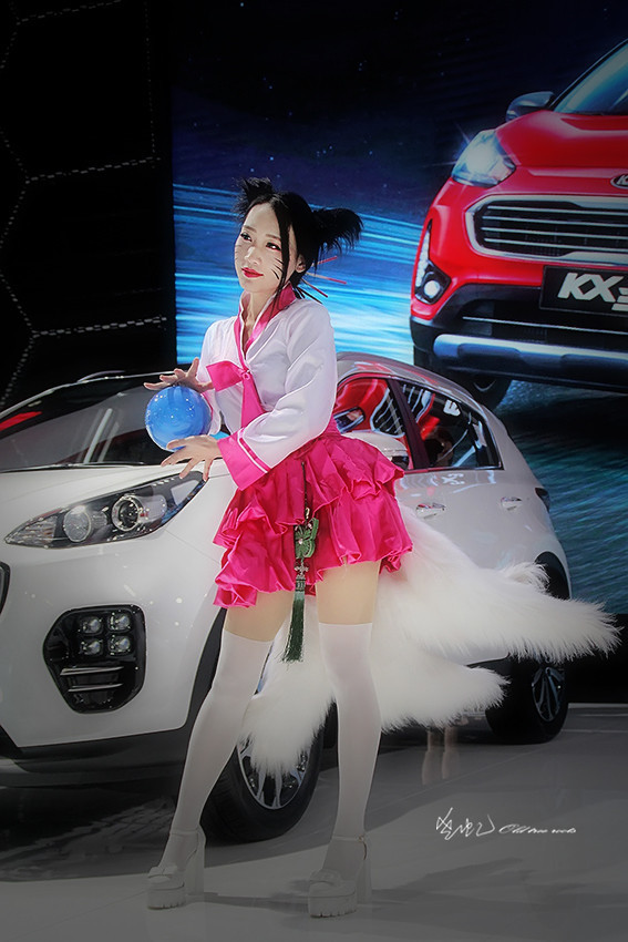 不一樣的車模