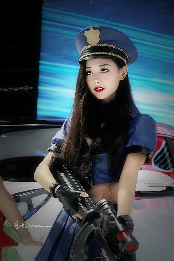 不一樣的車模