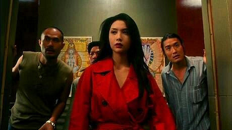 一袭红衣邱淑贞,旧时光的美人.