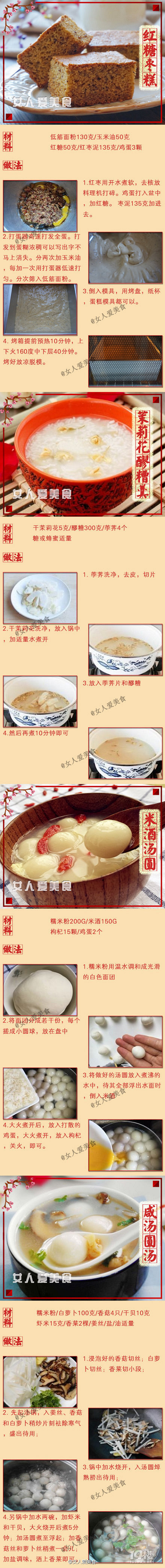 36款元宵節(jié)食譜，簡簡單單就能做出各色元宵甜品！