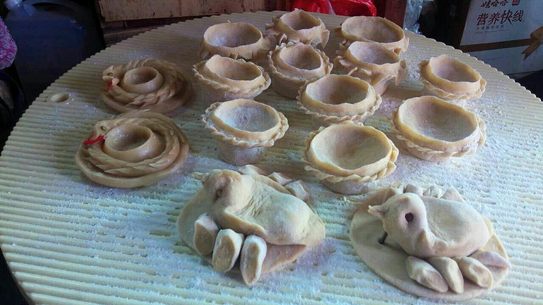 豆面灯