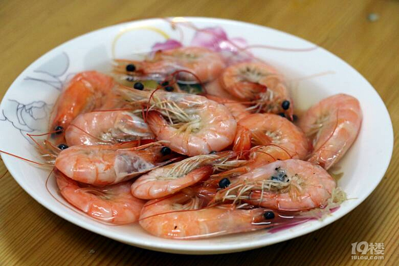 家常美食-- 鹽水明蝦