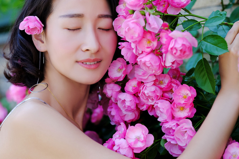 薔薇花開