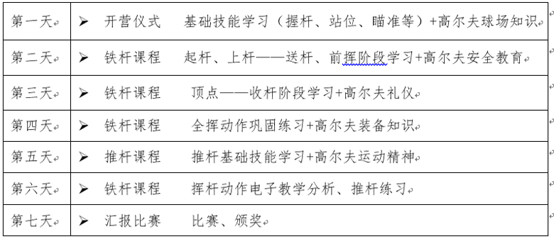 【报名啦】绿立高尔夫青少年发展计划启动