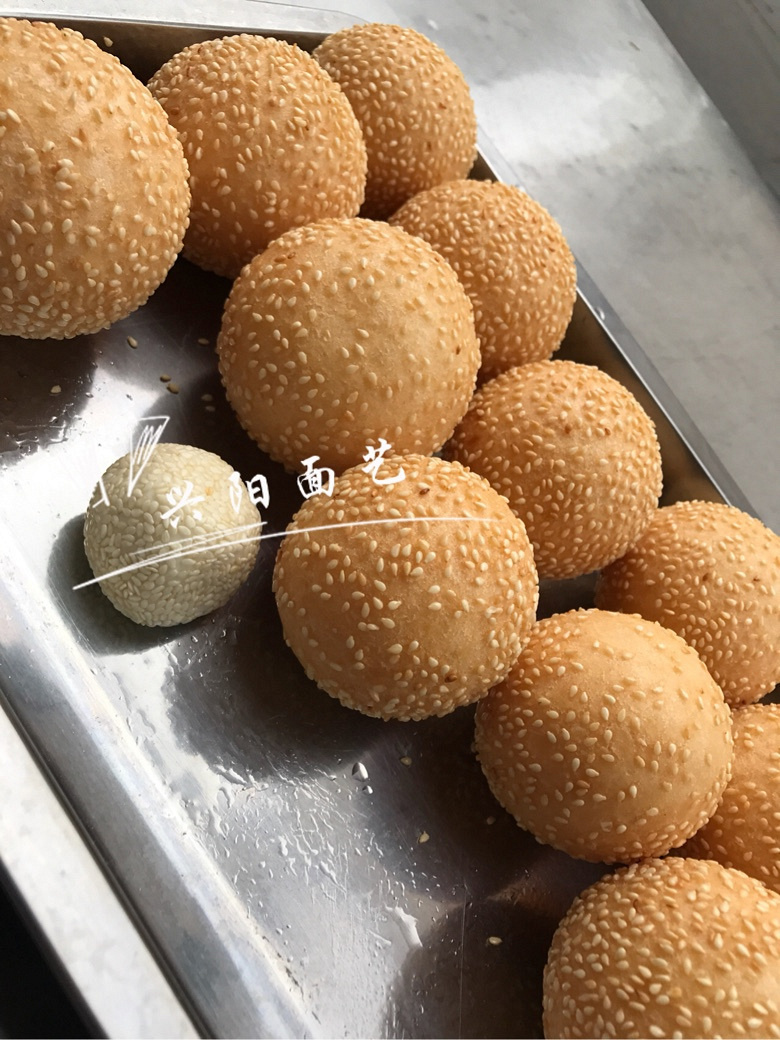 空心小麻球--三十克面團(tuán)