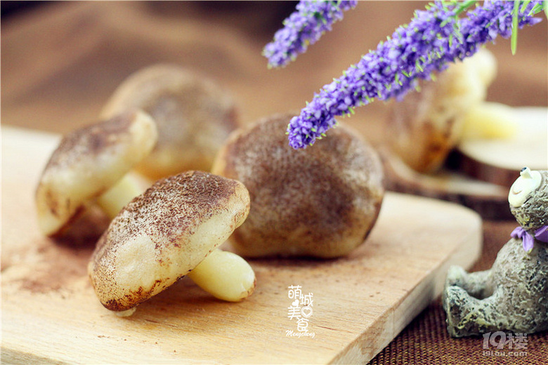 愛心早餐必備的萌蘑菇