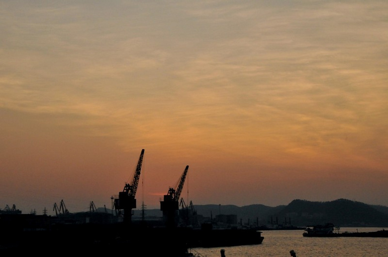 跟著夕陽走