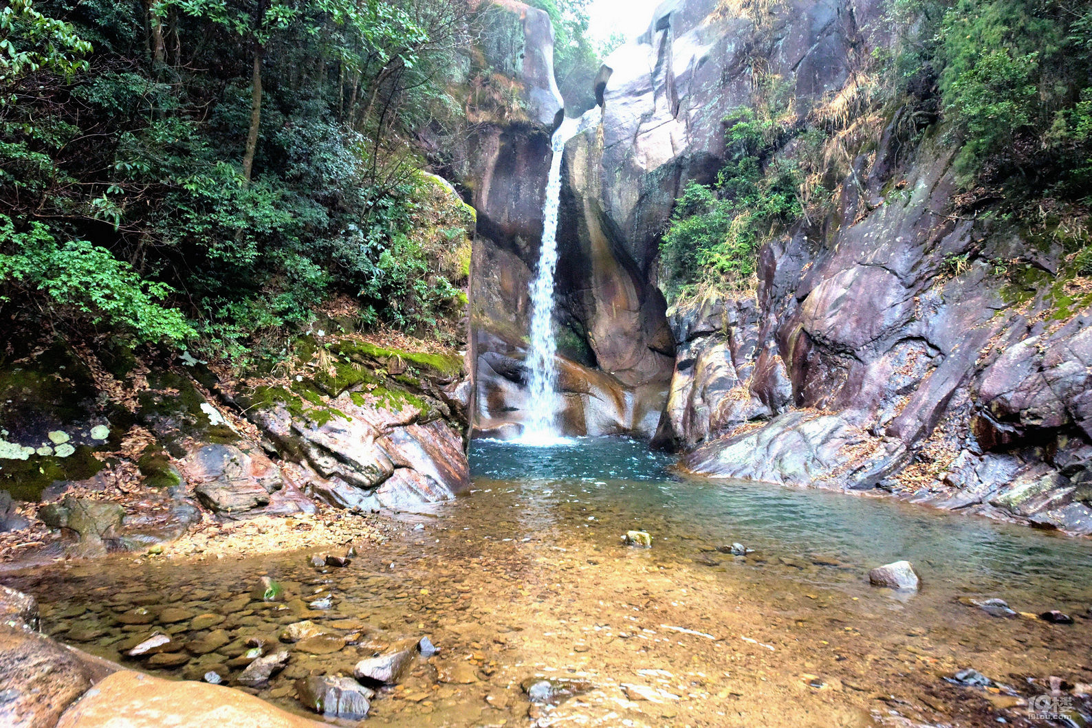 18春节行1-天台山石梁景区1