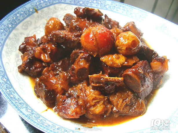 家常美食 -- 山楂燉排骨