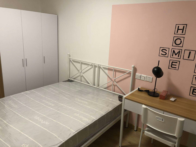 文渊大厦 主卧带阳台 精装修 配置齐全 美女室友