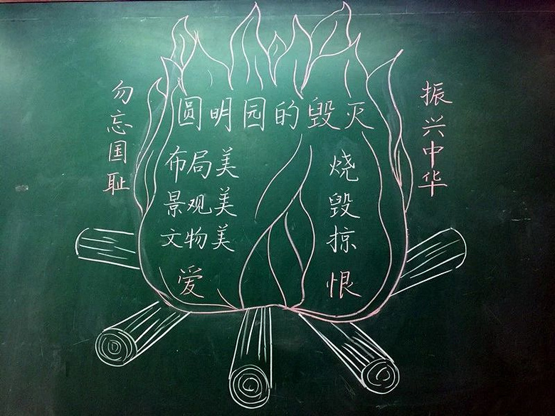 今天,我们就一起来看看各科老师们的"高颜值"粉笔板书吧!