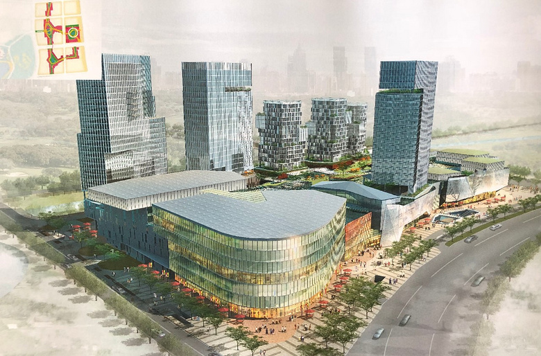 萧山新街绕城内8个村要拆迁南片要建地铁综合体