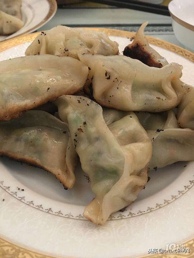 素的餃子煎著吃，好吃到出乎意料的