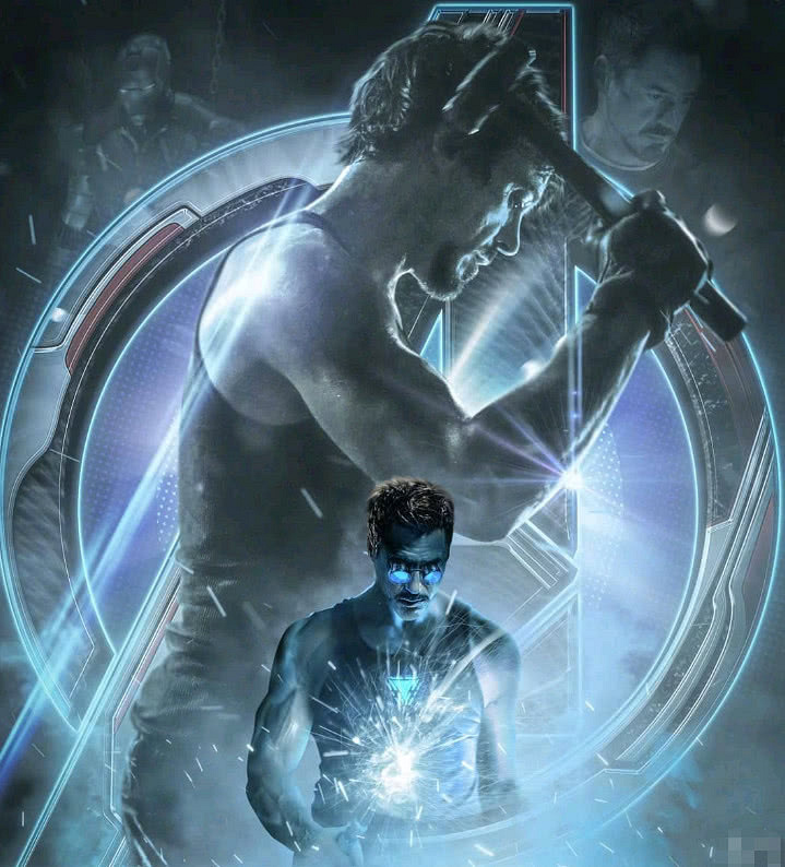 复联4最新人物海报,历代造型集结一起,鹰眼形