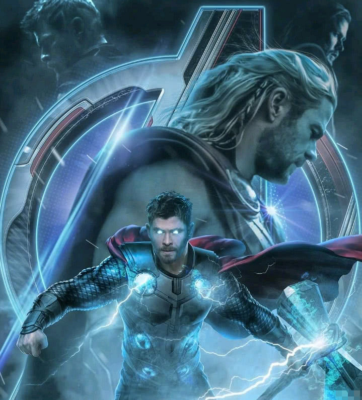 复联4最新人物海报,历代造型集结一起,鹰眼形