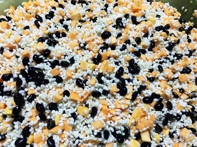 番薯黑豆粽