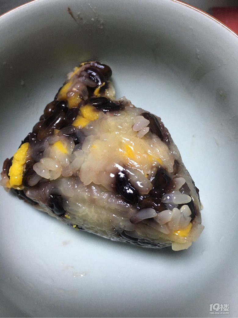 番薯黑豆粽