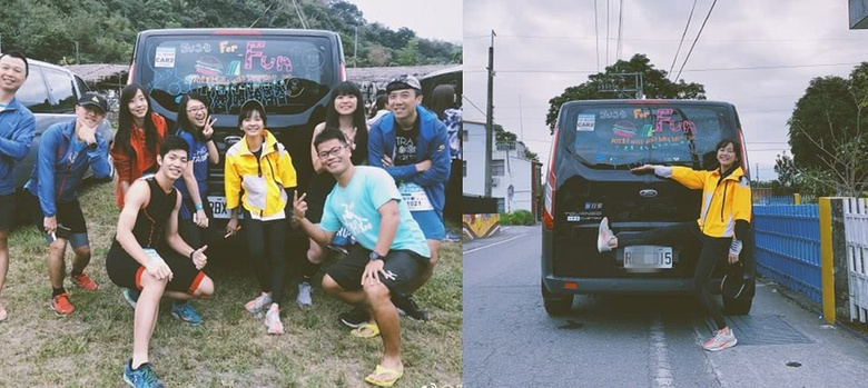 陈意涵22小时跑完210公里后轻松玩倒立,超强