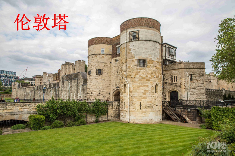 英国泰晤士畔的伦敦塔