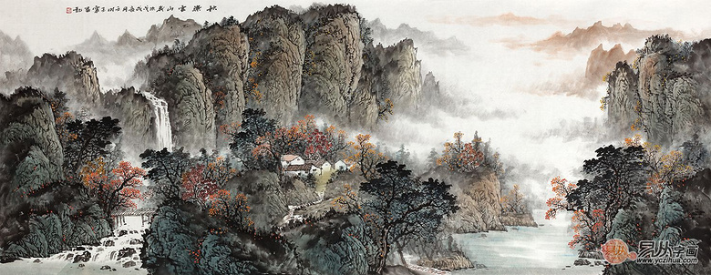 品读大师国画山水 领略自然山水情怀图片