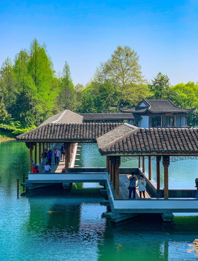 绝美风景 — 杭州·樱花季的西湖浴鹄湾与乌龟潭景区