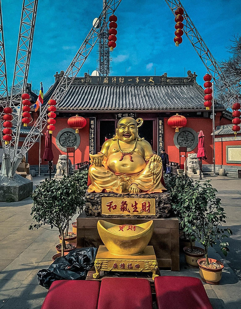 杭州西湖景区北高峰·天下第一财神庙—灵顺寺