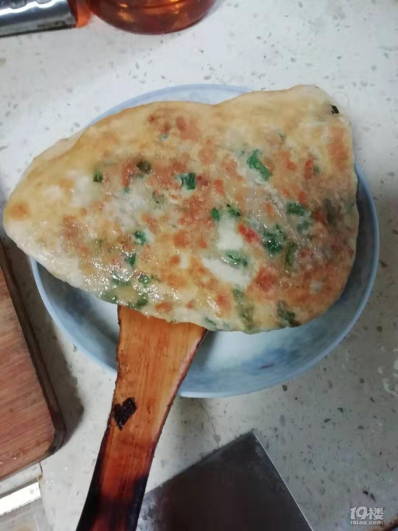 女兒愛吃的韭菜餅