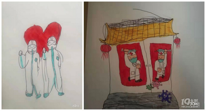 【有奖征集】童心画疫情,为一线加油!