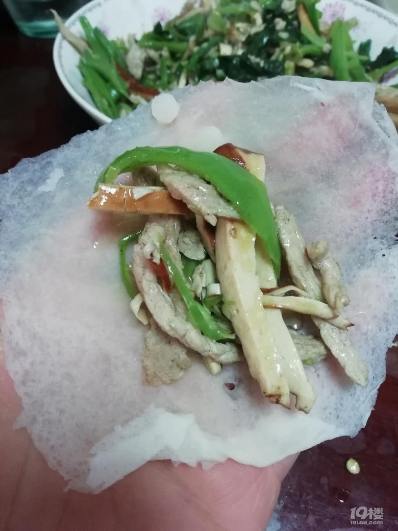 自己做的迷你春卷皮