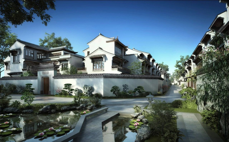 于千年古城演绎"中式风潮 在杭城,住进江南小院的机会有