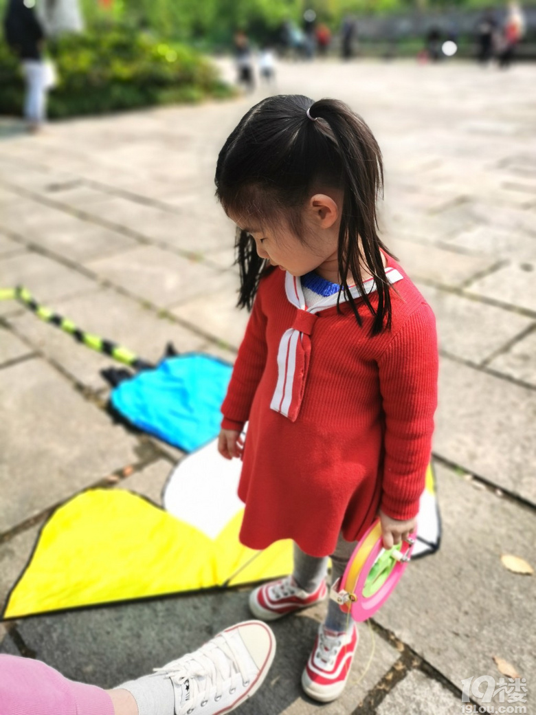 天氣很好，但是風(fēng)不給力，只能不停奔跑哈哈