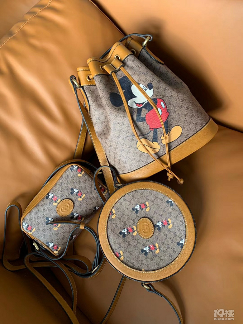 gucci 米奇水桶包判斷真假的幾個重要防偽點(diǎn)