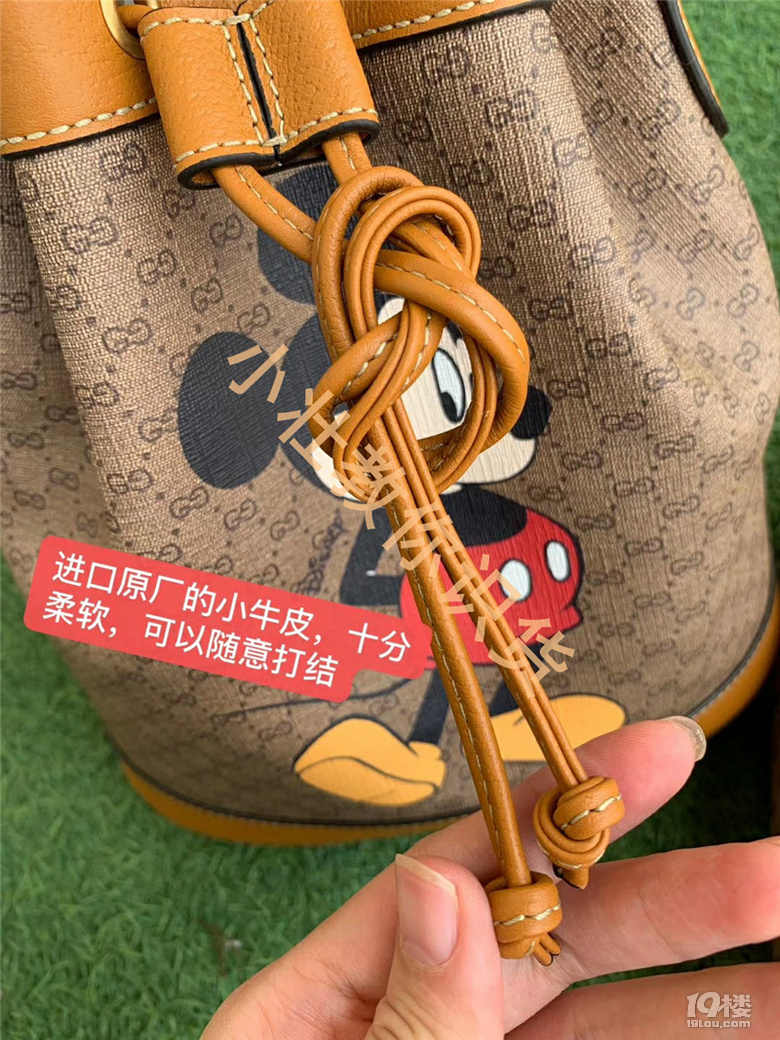 gucci 米奇水桶包判斷真假的幾個重要防偽點(diǎn)