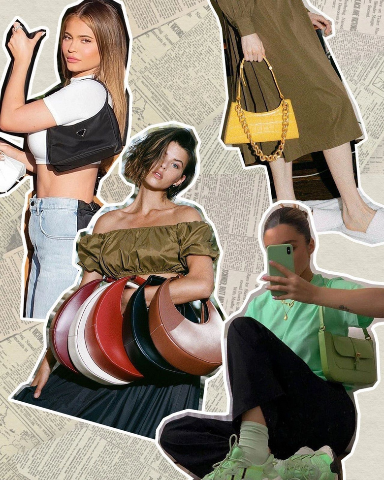 腋下包=時(shí)髦精新寵！跟著Kendall、Jennie買包不會