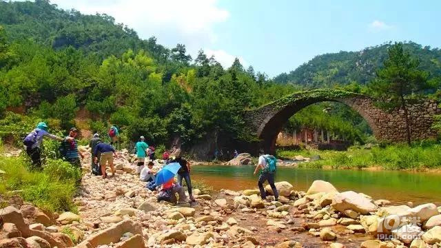 7.30天臺石梁溪溯溪，瀑布飛瀉戲水狂歡