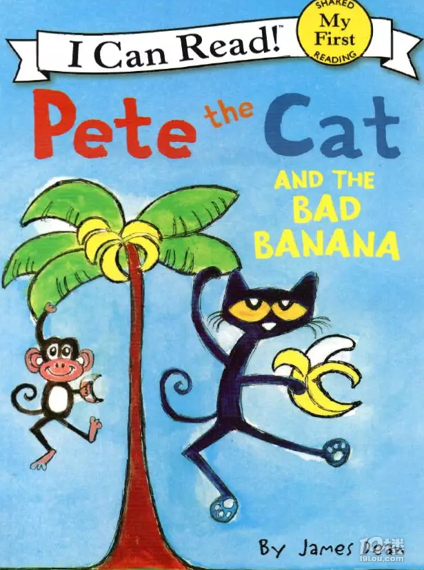 少儿英语绘本petethecat系列皮特猫和坏香蕉