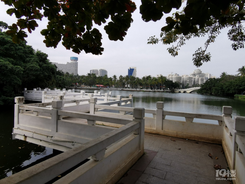 打卡海口人民公園