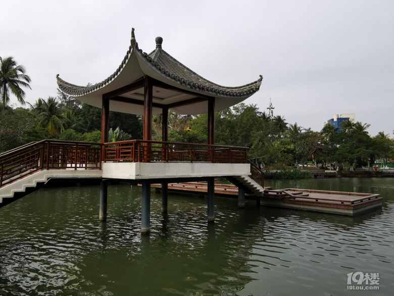 打卡海口人民公園