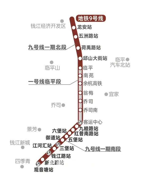 杭州地铁3号线9号线10号线都有新进展