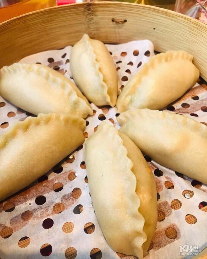 西貝莜面的大餃子