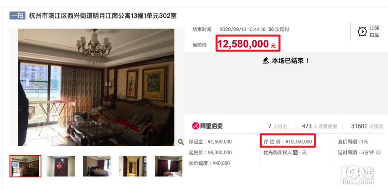 濱江學區房流拍！低于市場價152萬，沒人要？一首“涼涼”嗎