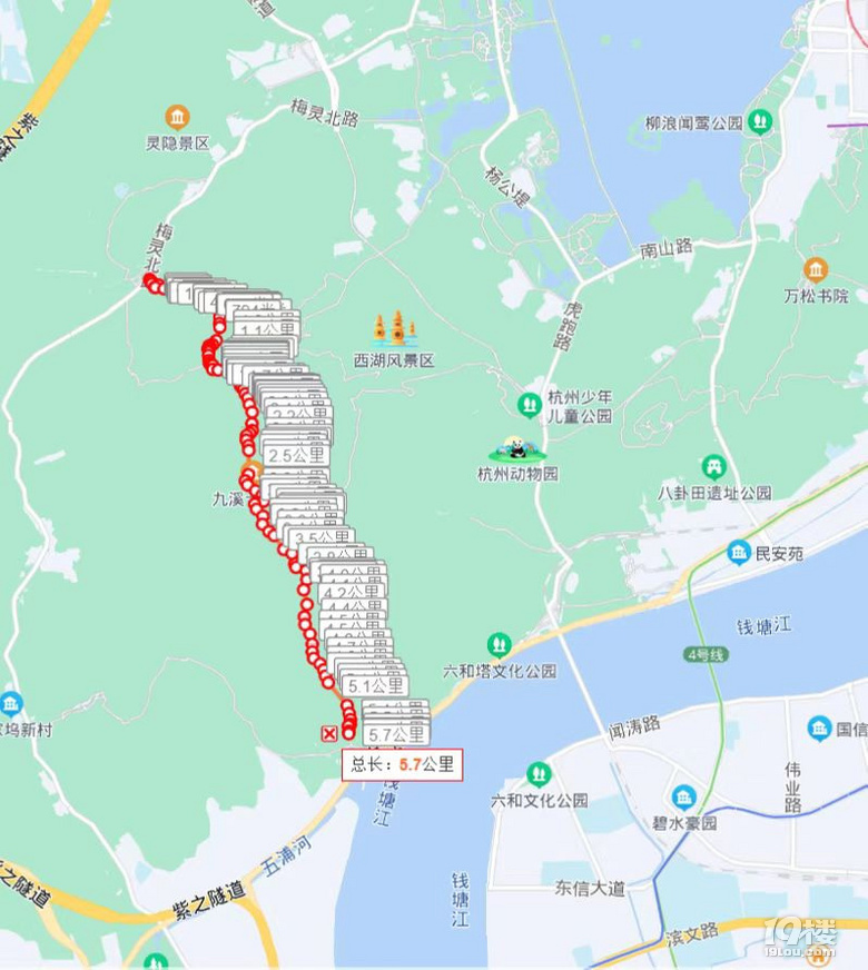 2022爬山小記之NO9，從上天竺到九溪