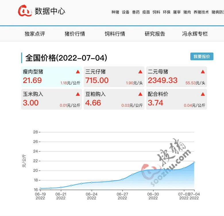 十來天成本已漲三成！“飛天豬”會卷土重來嗎？