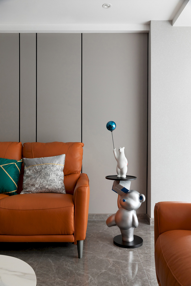 138m?大三居,高级灰+极简轻奢质感十足!