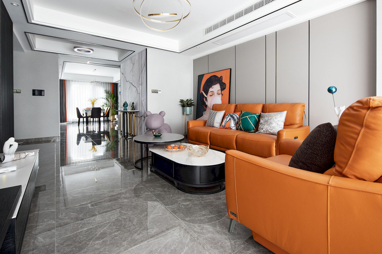 138m?大三居,高级灰+极简轻奢质感十足!