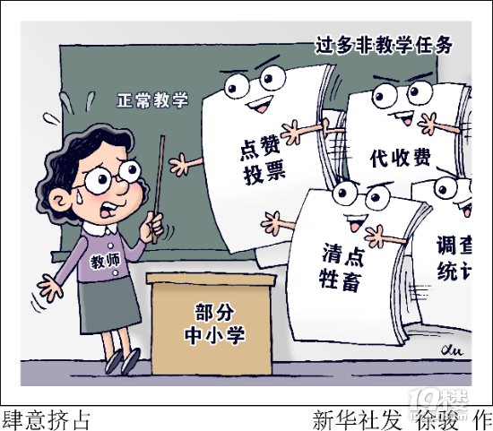 教師不應(yīng)承擔(dān)與教育教學(xué)無關(guān)事項(xiàng)