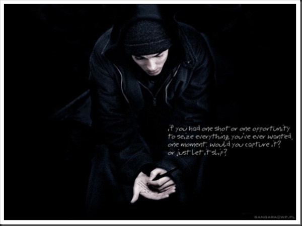 很有节奏的hiphop,看过8英里这部电影的应该都