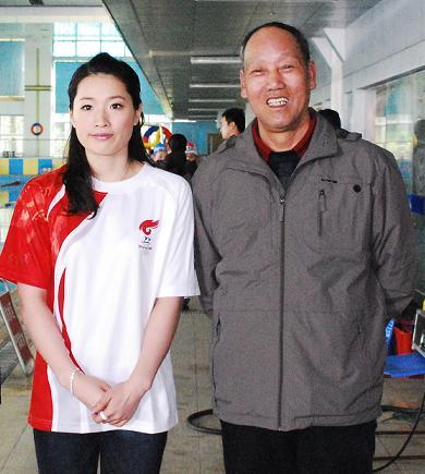 大关游泳馆突现奥运冠军罗雪娟-结伴健身-杭州