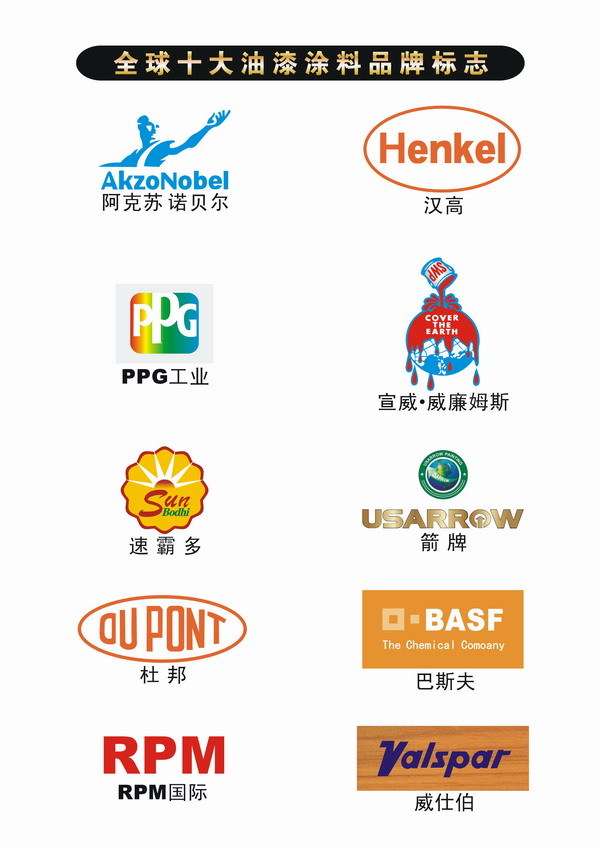 世界十大名牌油漆涂料标志-装修大本营-杭州1