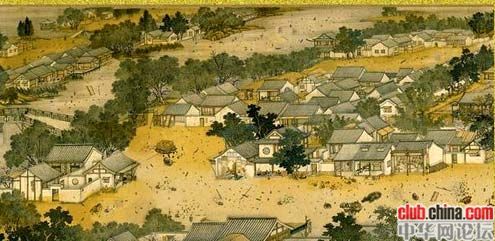 给大家轻松一下《清明上河图之城管来了》-口